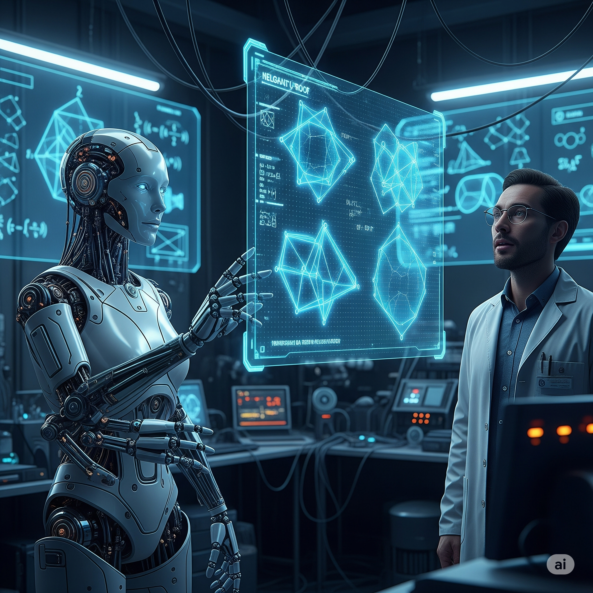 AI Discovers New Geometric Proofs